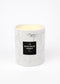 Limited Edition White and Silver Marble Candle