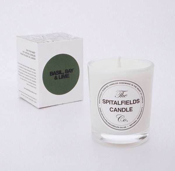 Basil Bay Lime Natural Candle